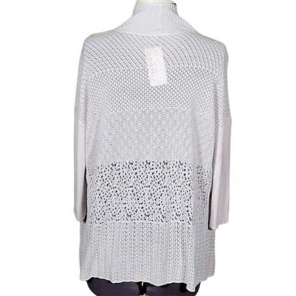 NWOT Eileen Fisher Lightweight Knit Open Front Cardigan Sz S - Picture 3 of 10